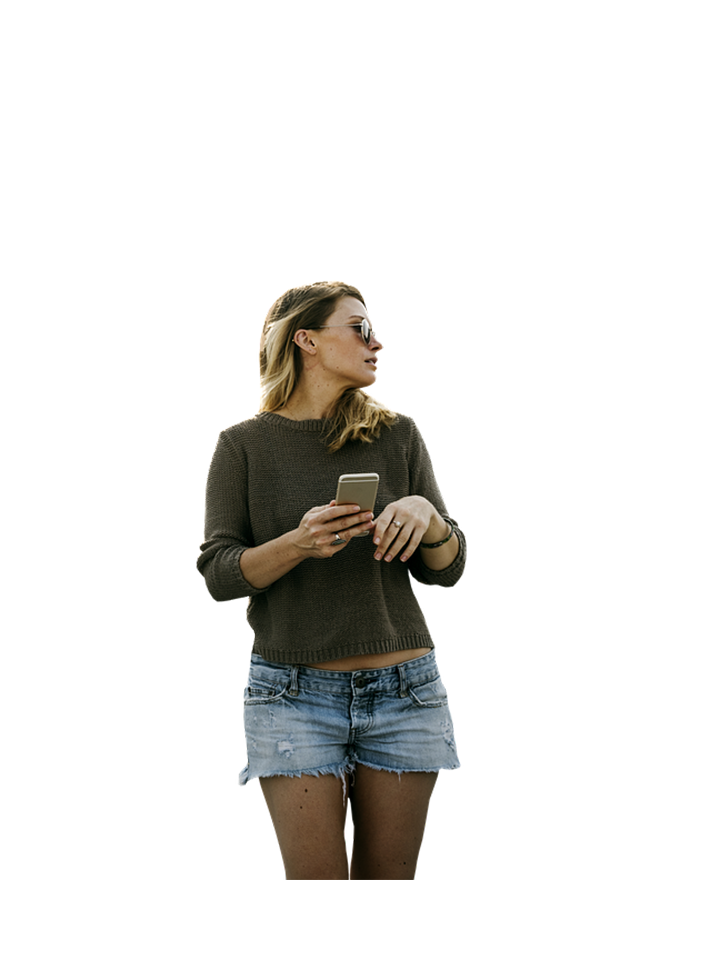 Tess cropped stretch-cloque top