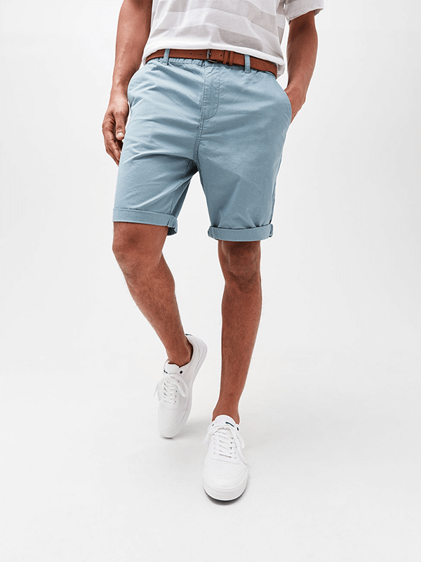 Black Shorts with Belt